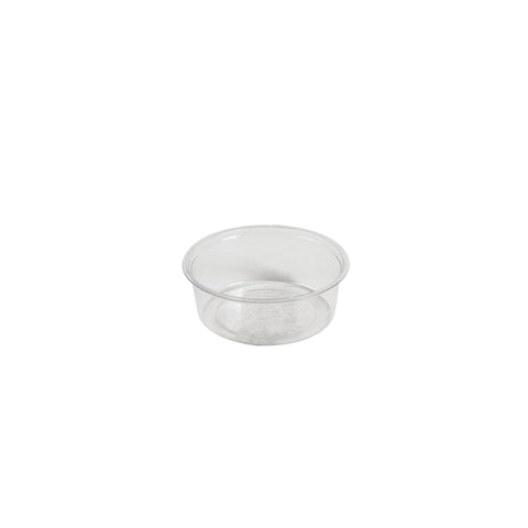 Eco-Packaging Compostable Clear Portion Condiment Cups 2oz, Case of 2000