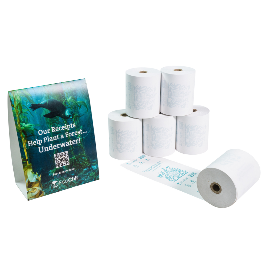 EcoChit Oceanwise Wakame 3-1/8" x 200' Phenol-Free Thermal, 25pcs