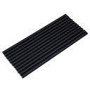 Eco-Packaging 8" Paper Straw Black, 300pcs