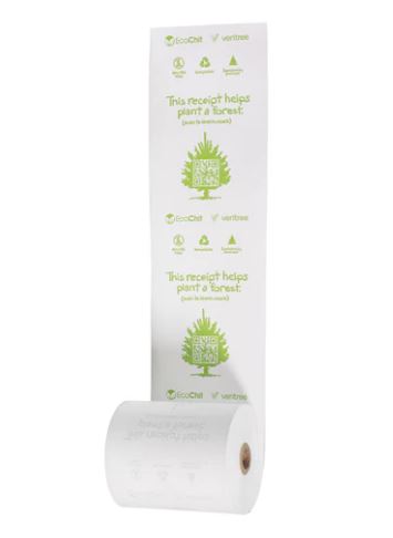 EcoChit veritree 3-1/8" x 200' Phenol-Free Thermal, 25pcs