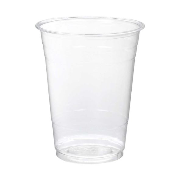 Recyclable C-Pac 16/18oz PET Cold Cup Clear, 1000pcs