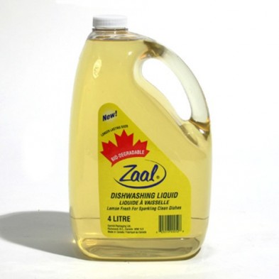 Zaal Lemon Fresh Dish Soap, 4pcs