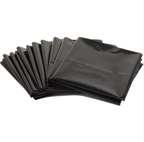 Victoria Bay Garbage Bags 30" x 38" Extra Strong Black, 150pcs