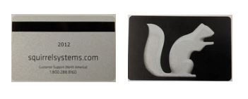 Squirrel POS Magnetic Striped Card, 10pcs