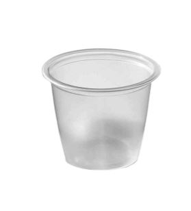Recyclable C-Pac PP 1oz Portion Cup Clear, 2500pcs