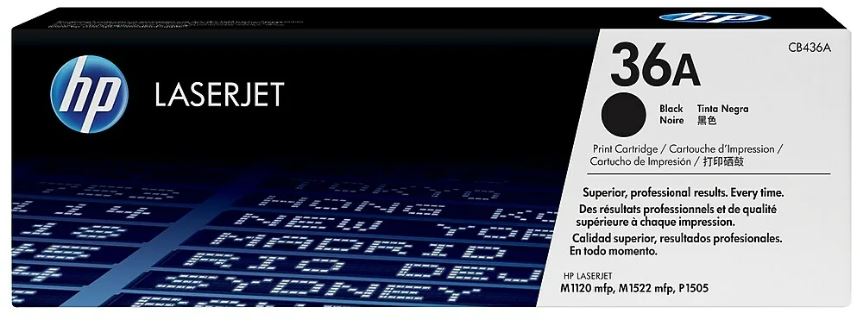 HP 36A OEM Toner Cartridge Black