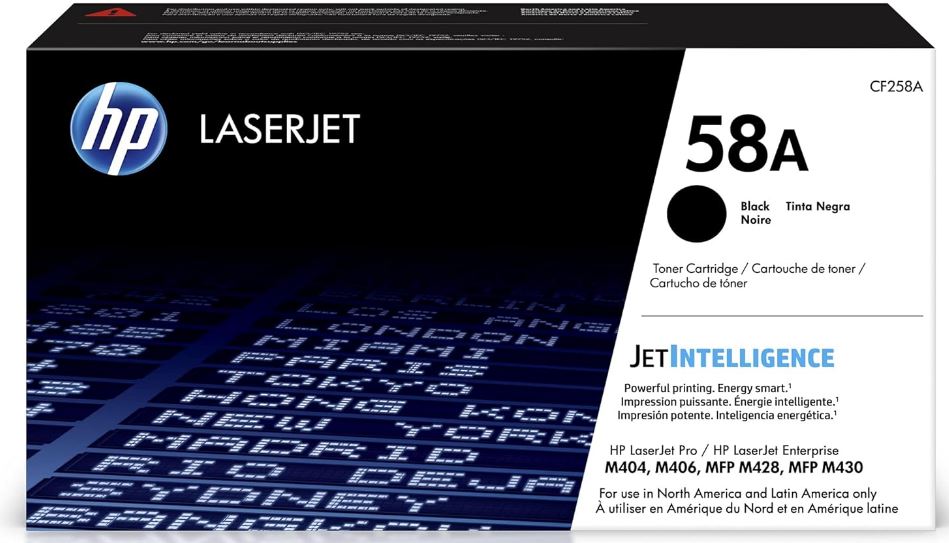 HP 58A OEM Toner Cartridge Black