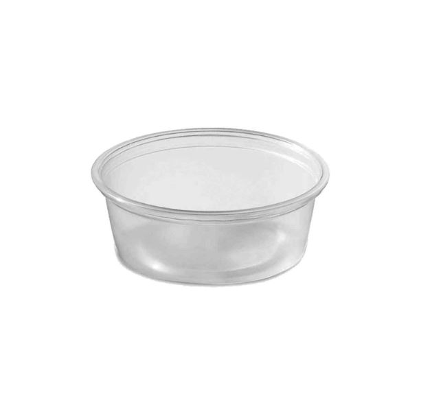 Recyclable C-Pac PP 1.5oz Portion Cup Clear, 2500pcs