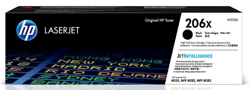 HP 206X OEM High Yield Toner Cartridge Black