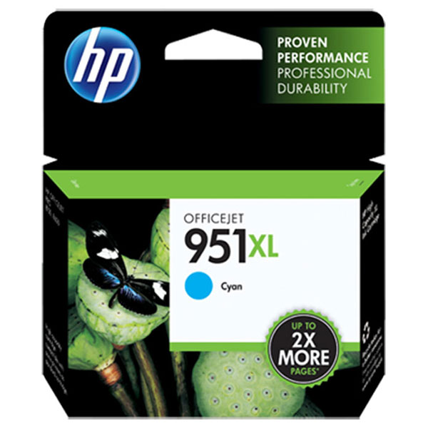 HP 951XL OEM Ink Cartridge Cyan