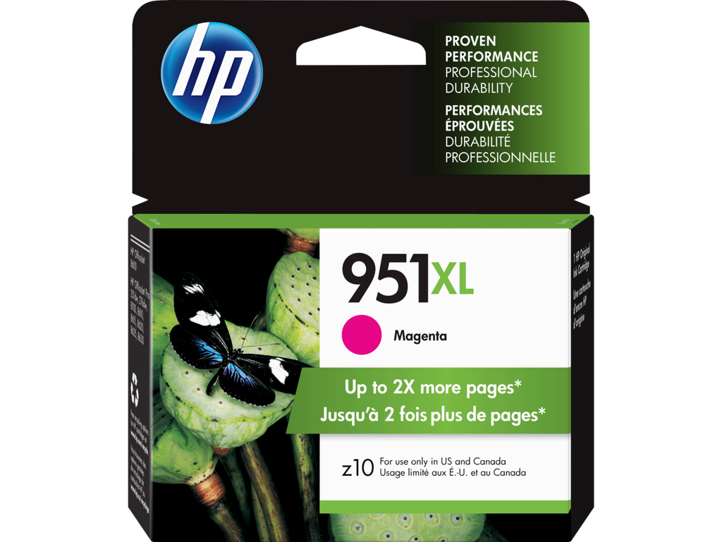 HP 951XL OEM Ink Cartridge Magenta