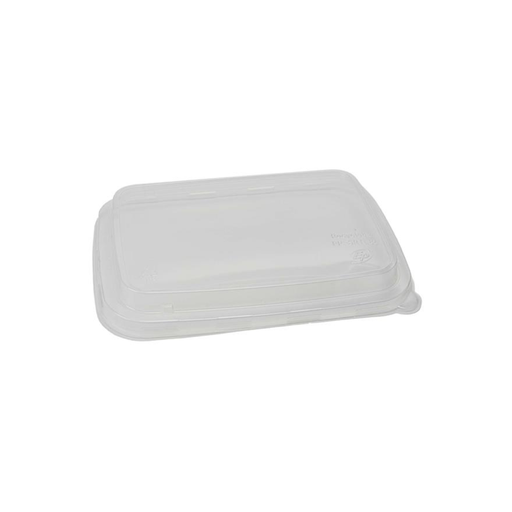 [TE-PP-SRTL85] Recyclable Eco-Packaging PP Lid for 24-38oz Sugarcane Tray, 300/cs