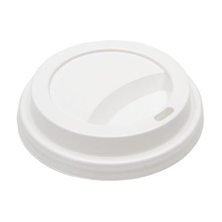 [PHCL-D80W] Plastic Dome Lid for 8oz Cup White, 1000pcs