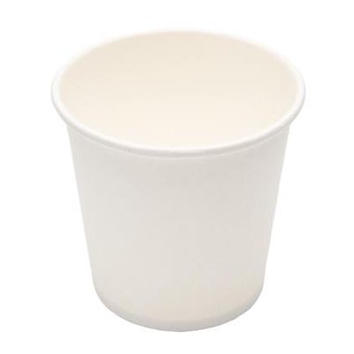 [EP-PHC04W] 4oz Single Wall Paper Cup White, 1000pcs