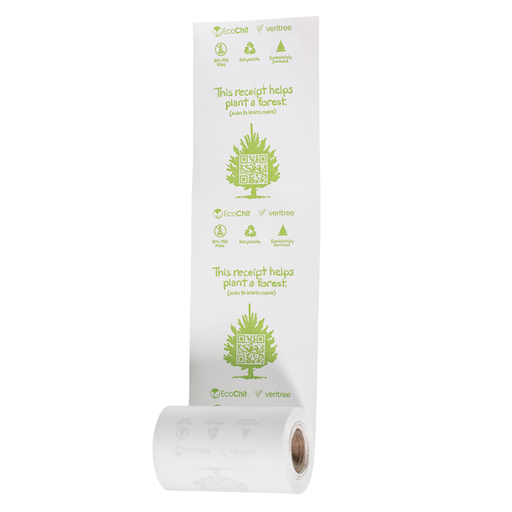 [BONSAI] EcoChit veritree 2-1/4" x 45' Phenol-Free Thermal, 50pcs