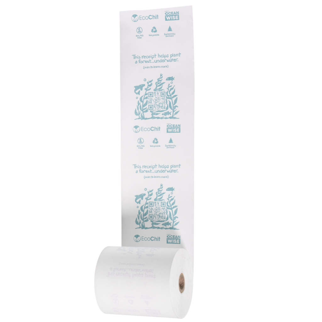EcoChit Oceanwise 3-1/8 x 200 Phenol-Free Thermal Rolls | C-Pac