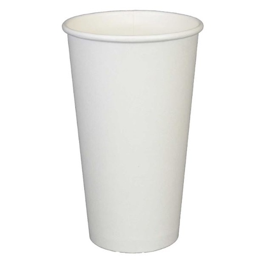 [80725] Recyclable C-Pac 16oz PE Lined Paper Cup White, 1000cs