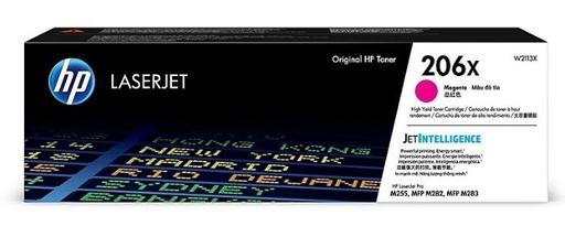 [W2113X] HP 206X OEM High Yield Toner Cartridge Magenta