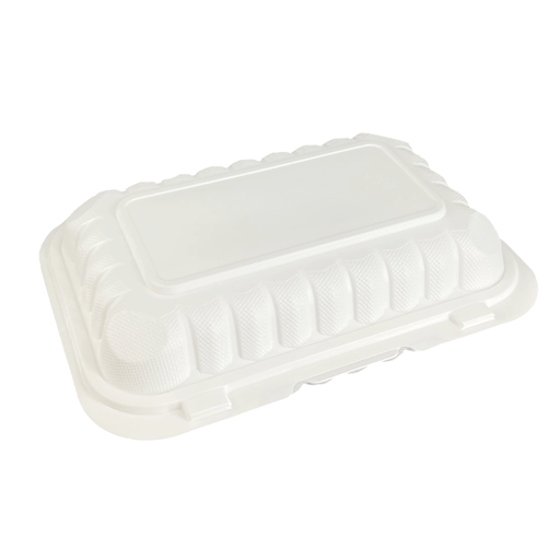 [TT-DL-ML96] Recyclable C-Pac PP Hinged Rectangular Clamshell 9x6x3" Matte, 150pcs